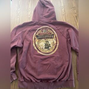 Margaritaville Burgundy Graphic Hoodie Size large